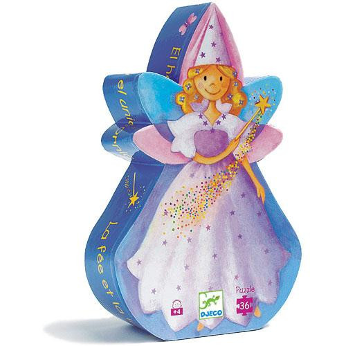 Puzzle Zana si unicornul, Djeco - imaginea 1 Puzzle Zana si unicornul, Djeco - imaginea 1
