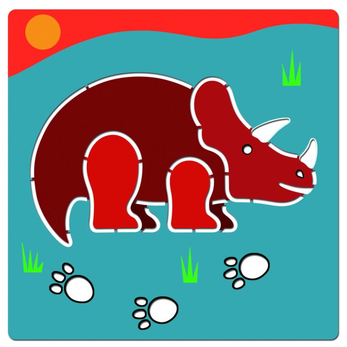 Sabloane Dinozauri, Djeco - imaginea 2