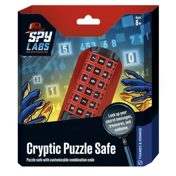 Seif cu Puzzle Cifrat, Thames & Kosmos - imaginea 1