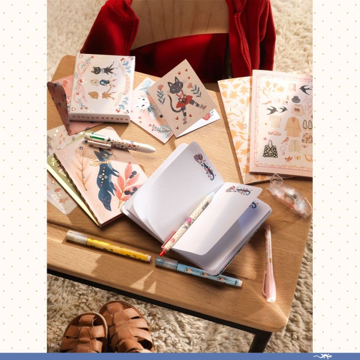 Set 4 markere metalice, Djeco - imaginea 3