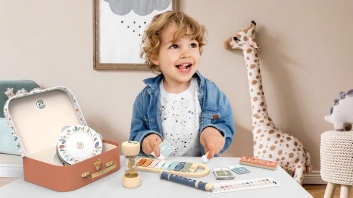 Set 5 instrumente muzicale in valiza, Speedy Monkey - imaginea 4