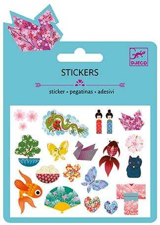 Set abtibilduri Motive asiatice, Djeco - imaginea 1