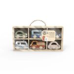 Set de 6 masinute din lemn, Speedy Monkey - imaginea 4