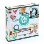 Set de constructie trasee Zig & Go Roll 28 piese, Djeco - imaginea 1