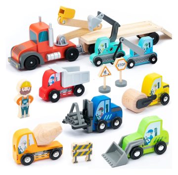 Set mare de vehicule pentru constructii, UMU Toys - imaginea 1