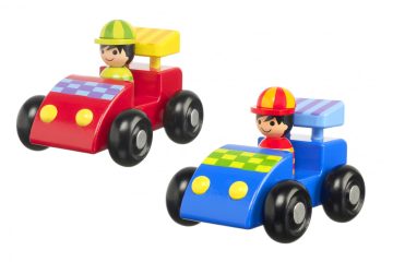 Set masini de curse, Orange Tree Toys - imaginea 1