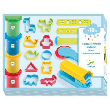 Set modelaj cu plastilina Culori de baza, Djeco - imaginea 1