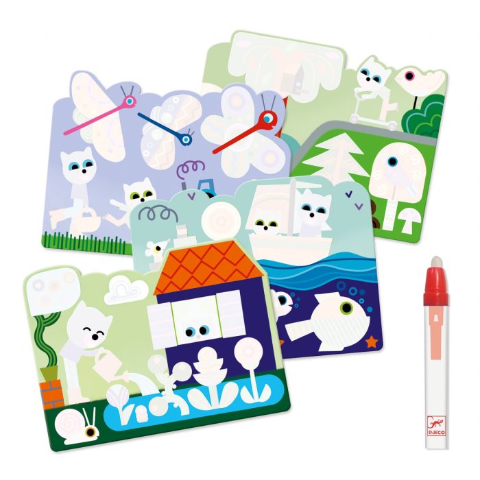 Set pictura cu apa In gradina, Djeco - imaginea 3