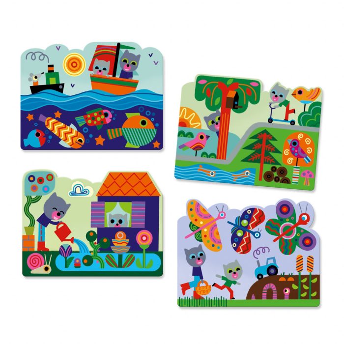 Set pictura cu apa In gradina, Djeco - imaginea 4