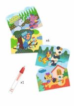 Set pictura cu apa Joaca in natura, Djeco - imaginea 2 Set pictura cu apa Joaca in natura, Djeco - imaginea 2
