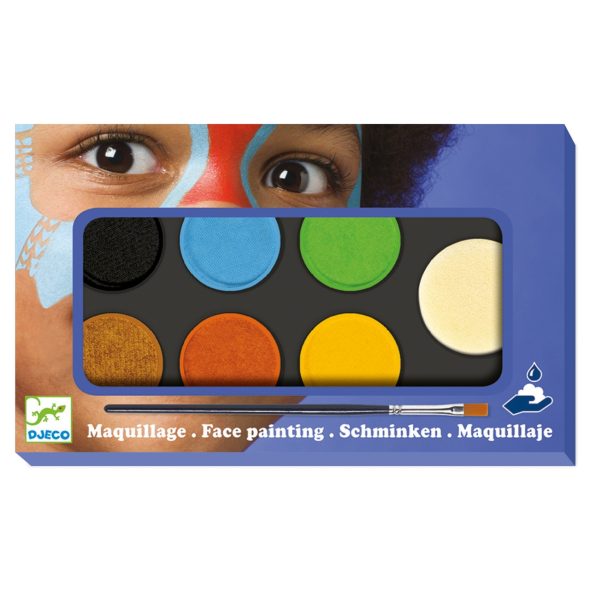 Trusa make-up culori natur non alergice, Djeco - imaginea 1
