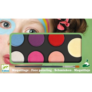 Trusa make-up culori pastel non alergice, Djeco - imaginea 1