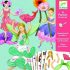 Joc creativ mozaic Fluturi, Djeco - imaginea 1