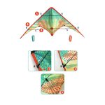 Zmeu acrobatic Puncte rosii, Djeco - imaginea 3 Zmeu acrobatic Puncte rosii, Djeco - imaginea 3