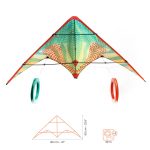 Zmeu acrobatic Puncte rosii, Djeco - imaginea 2 Zmeu acrobatic Puncte rosii, Djeco - imaginea 2