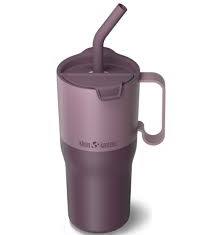 Pahar termic cu capac rabatabil și pai Klean Kanteen 769 ml, dusty orchid - imaginea 1