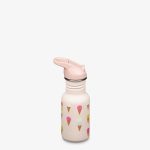 Sticla din otel pentru copii Klean Kanteen Kid Classic Narrow 355 ml cu capac sport flip Ice Cream