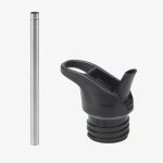 Termos din otel pentru copii Klean Kanteen Insulated Kid Classic Narrow 355 ml cu capac sport flip Launch Plan - imagine 5