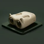 Binoclu si Microscop 2in1 pentru copii Discovery- Green Kidlupe - imaginea 1