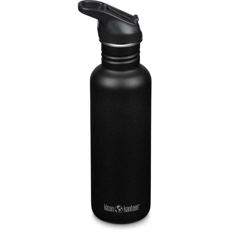 Sticla de apa Classic Narrow 800ml + Flip Seal Sport Black - imaginea 1