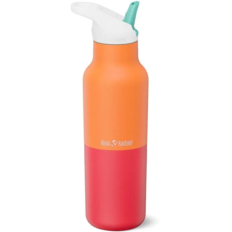 Sticla de apa din otel inoxidabil cu pai Kaleidoscope LTD Classic Insulated 473 ml Klean Kanteen - imaginea 1