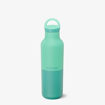 Sticla termica Rise Classic Insulated + Arch Loop 592ml Klean Kanteen,Cabbage - imaginea 1