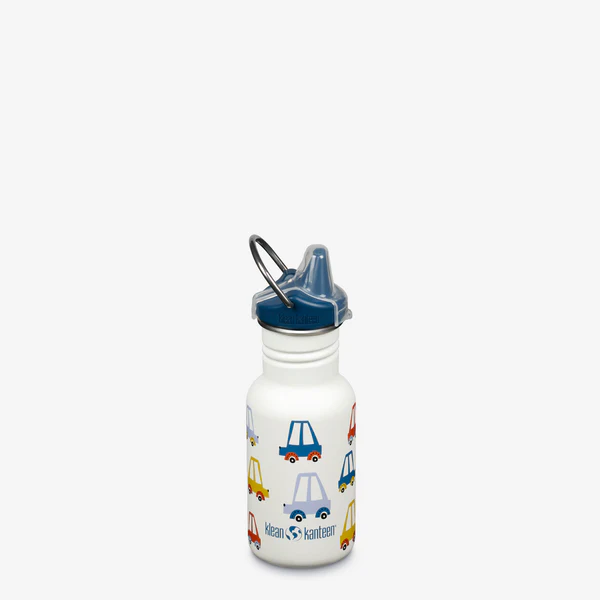 Sticla de apa Klean Kanteen Classic Sippy 355 ml- Cars - imaginea 1