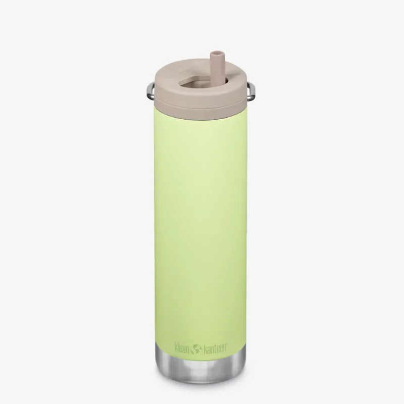 Sticla cu pai TKWide+Twist Cap 592ml Klean Kanteen , Shadow Lime - imaginea 1