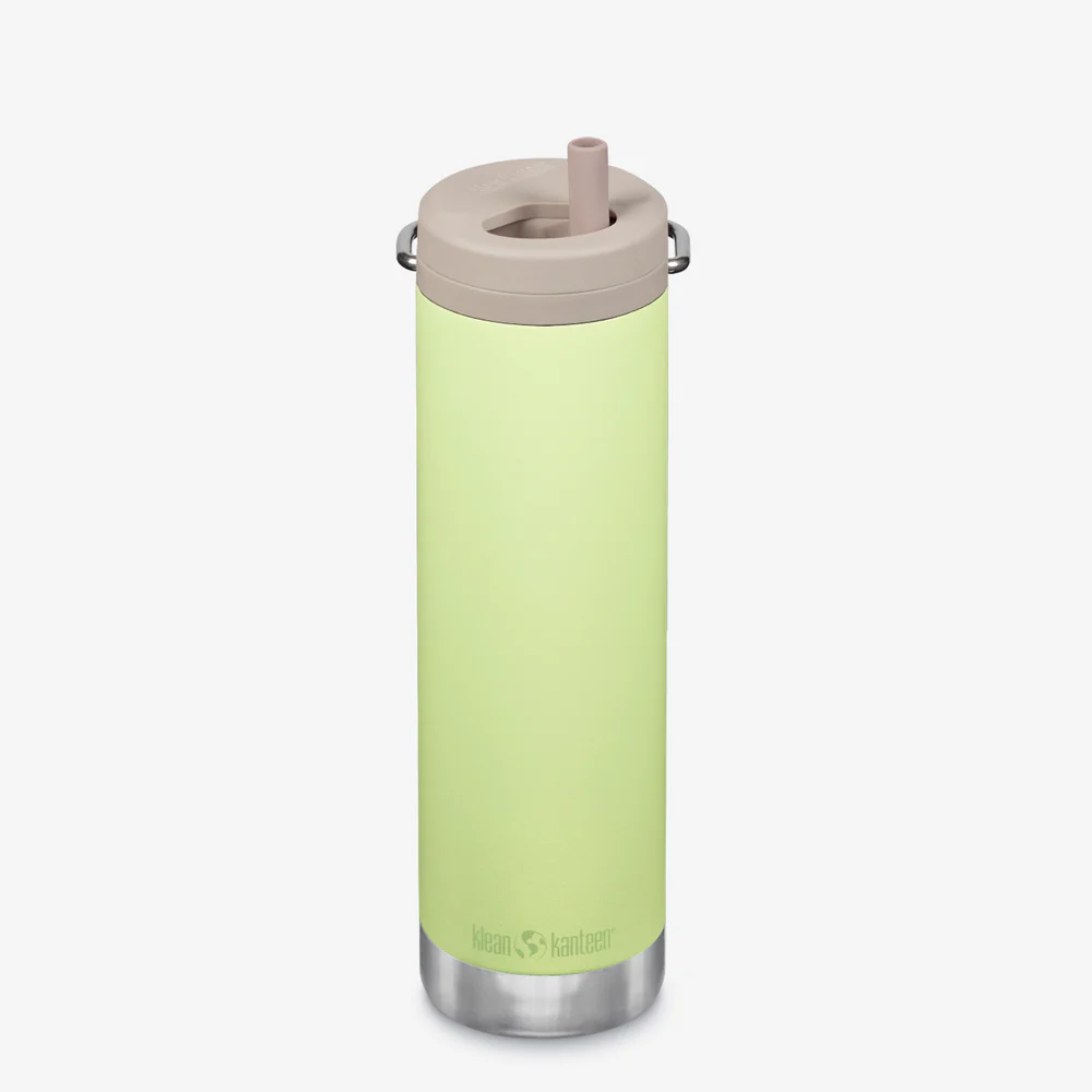 Sticla cu pai TKWide+Twist Cap 592ml Klean Kanteen , Shadow Lime - imaginea 1 Sticla cu pai TKWide+Twist Cap 592ml Klean Kanteen , Shadow Lime - imaginea 1