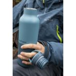 Sticla termica Rise Classic Insulated + Arch Loop 592ml Klean Kanteen, Brittany Blue - imaginea 4 Sticla termica Rise Classic Insulated + Arch Loop 592ml Klean Kanteen, Brittany Blue - imaginea 4