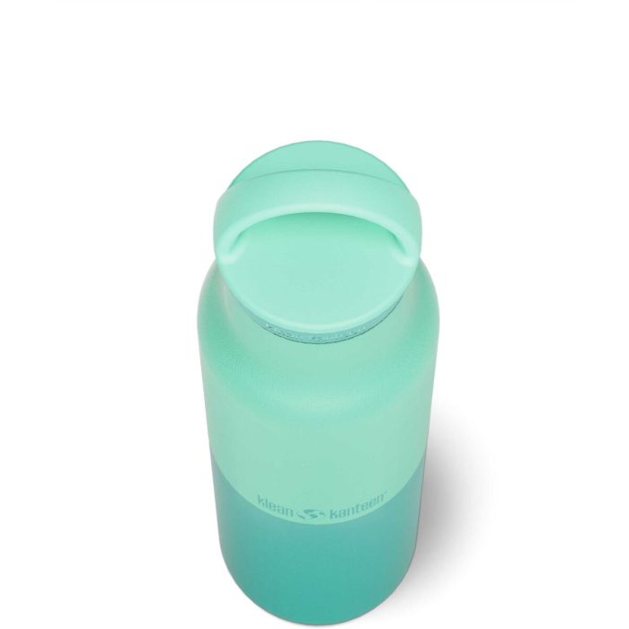 Sticla termica Rise Classic Insulated + Arch Loop 592ml Klean Kanteen,Cabbage - imaginea 3