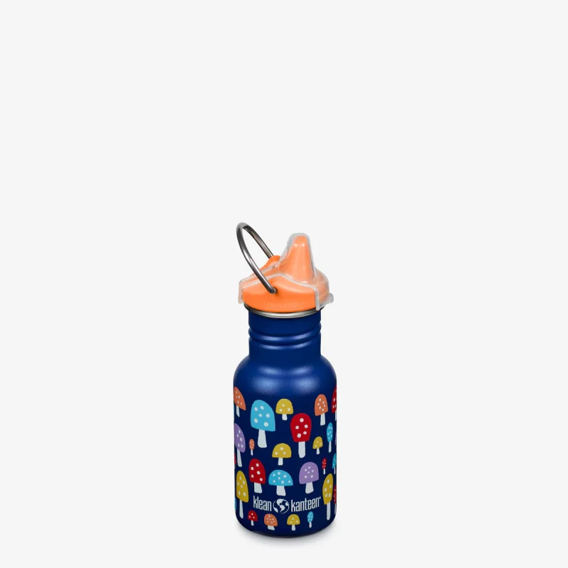 Sticla de apa Klean Kanteen Classic Sippy 355 ml- Mushrooms - imaginea 1