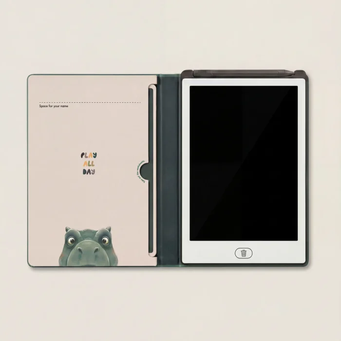 Tabletă grafică cu fișe de desen – KidBook – Dino - imaginea 4
