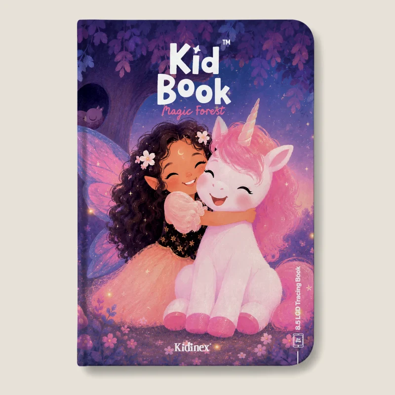 Tabletă grafică cu fișe de desen – KidBook – Padurea Fermecata - imaginea 1
