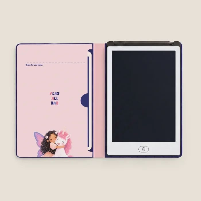 Tabletă grafică cu fișe de desen – KidBook – Padurea Fermecata - imaginea 3