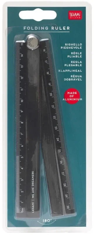 Rigla multifunctionala-pliabila, 30 cm - imaginea 1