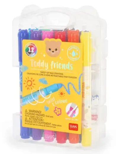 Set 12 carioci – Teddy Friends - imaginea 1