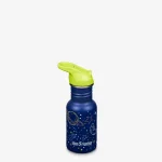 Sticla din otel pentru copii Klean Kanteen Kid Classic Narrow 355 ml cu capac sport flip ,Race Cars - imaginea 1