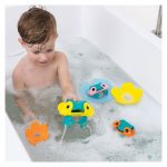 Broscutele simpatice, set creativ de baie, Quut - imaginea 2 Broscutele simpatice, set creativ de baie, Quut - imaginea 2