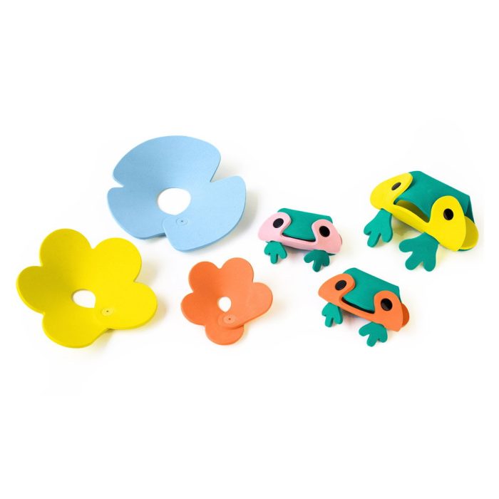 Broscutele simpatice, set creativ de baie, Quut - imaginea 3