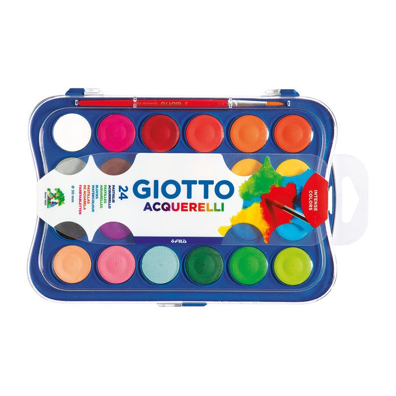 Set 24 pastile acuarela Giotto - imaginea 1