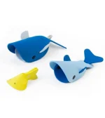 Jucarii de baie din spuma, Balena, Quut Toys - imaginea 2 Jucarii de baie din spuma, Balena, Quut Toys - imaginea 2