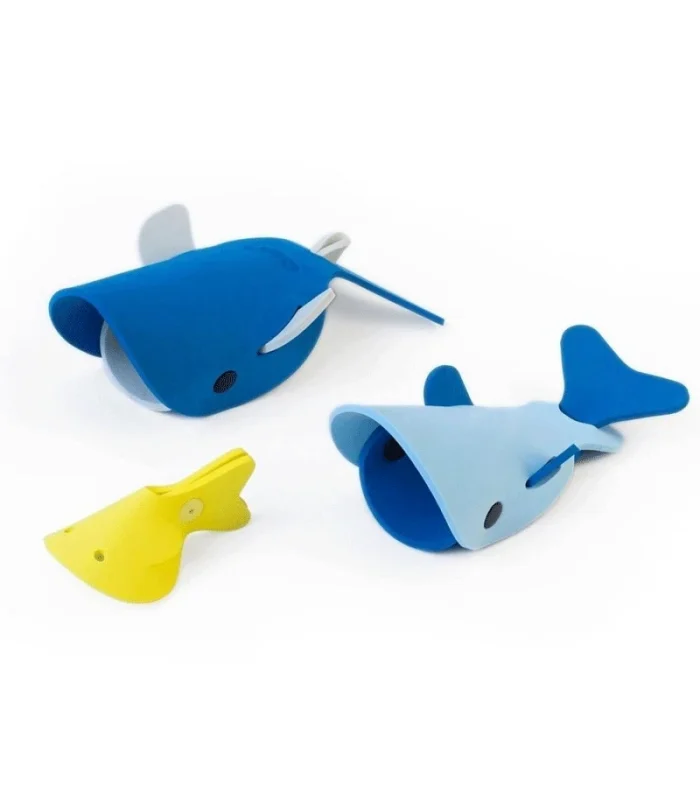 Jucarii de baie din spuma, Balena, Quut Toys - imaginea 2